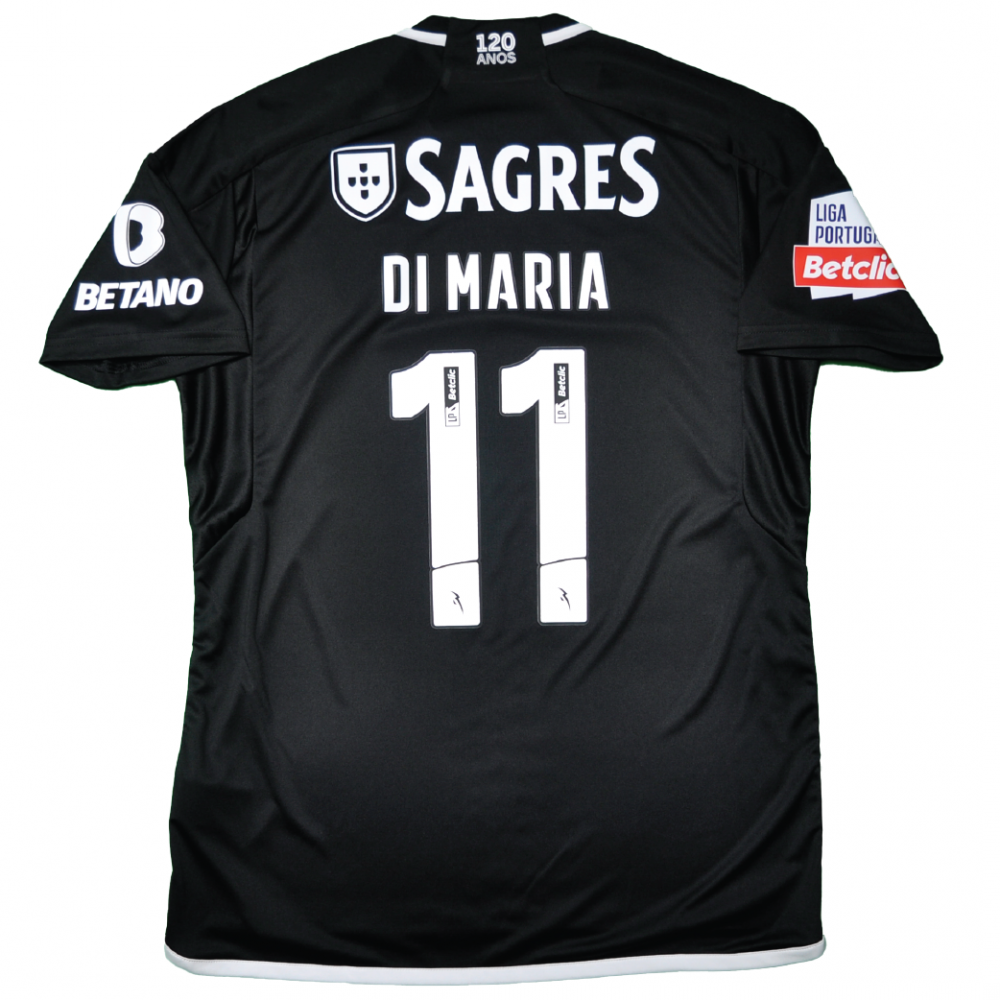 Benfica 2023/24 Away Shirt With Di Maria 11 (Liga Portugal